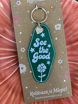 Nyckelring  "See the good"