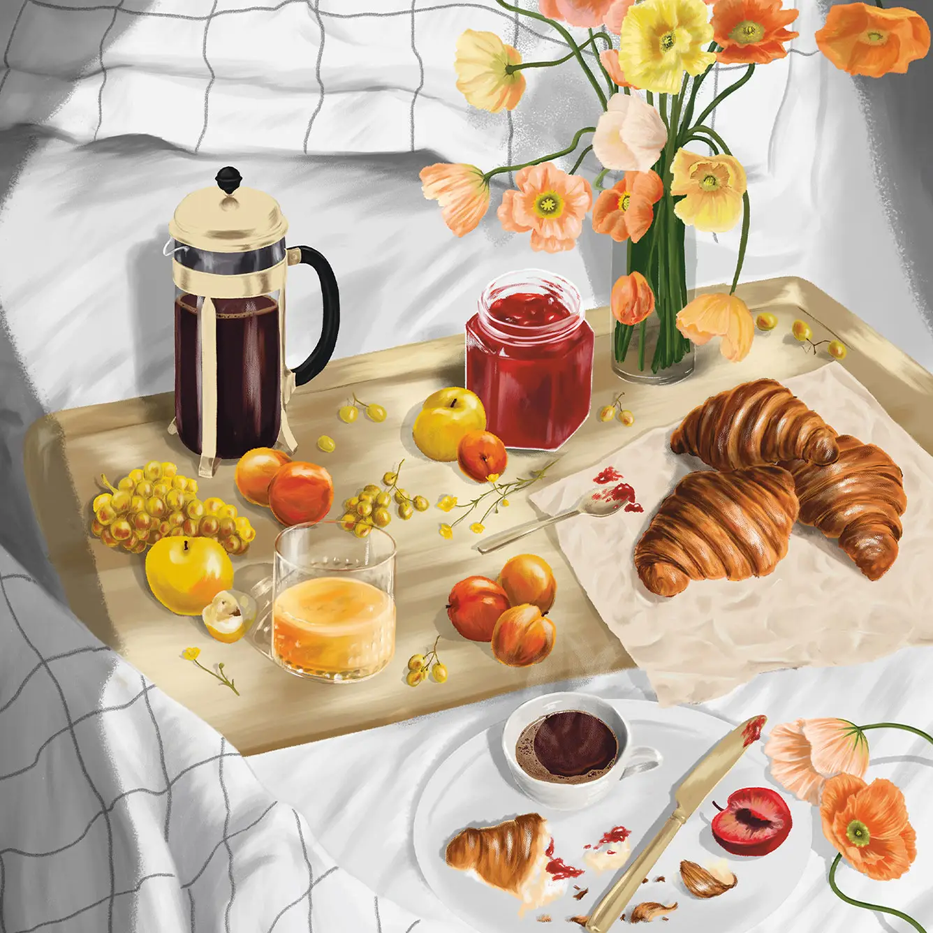 Pussel "Dawn of the morning" - 2