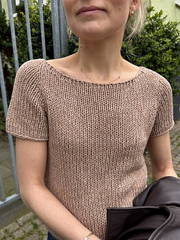 PetiteKnit Wave Tee (12 m st 6)