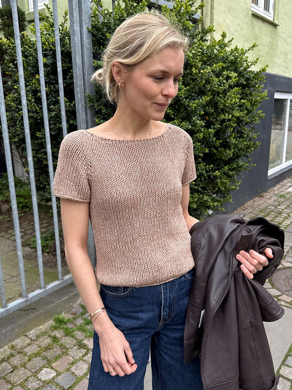 PetiteKnit Wave Tee (12 m st 6)