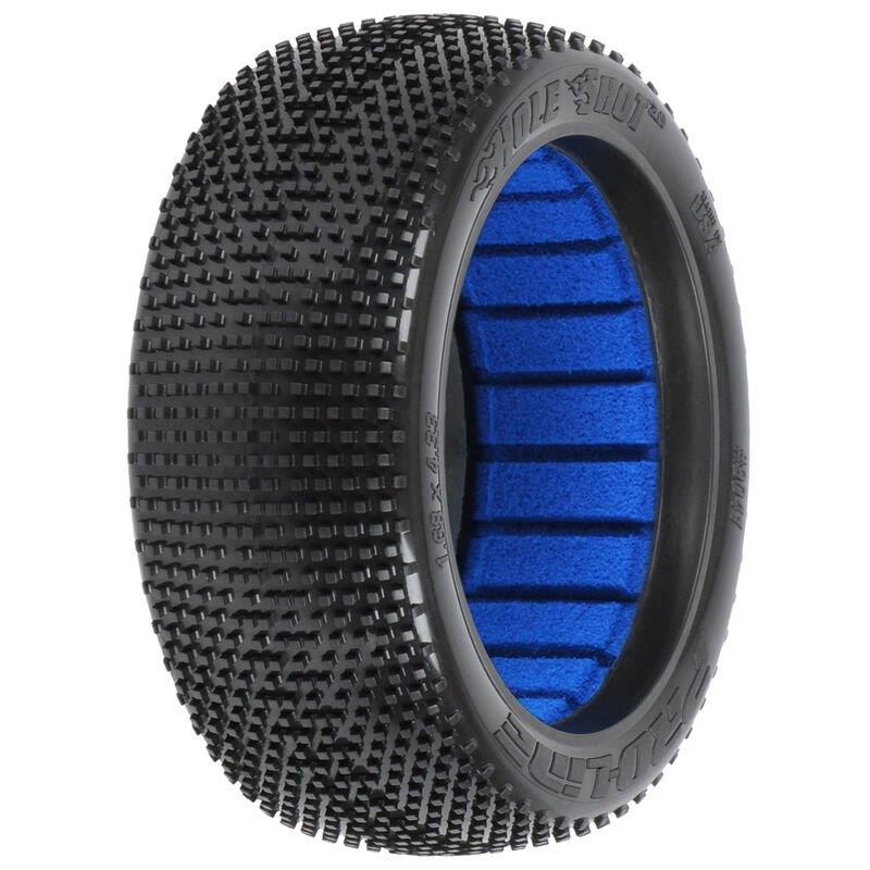 Proline 1/8 Hole Shot 2.0 M3 Front/Rear Off-Road Buggy Tires (2)