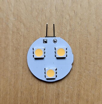 G4 LED 3 White Side Pin