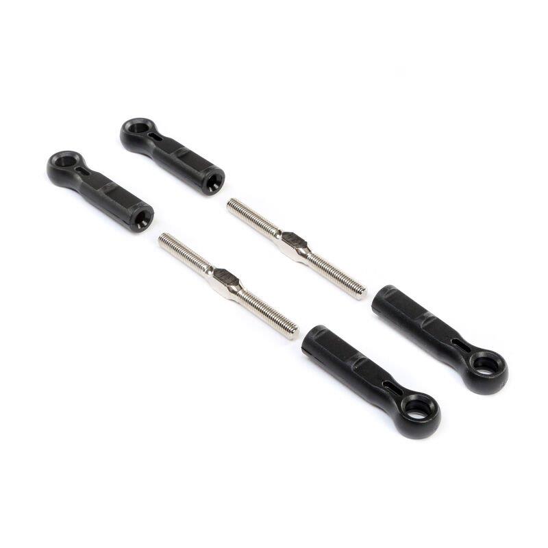 TLR Turnbuckle 4.5mm x 55mm (2): 8X, 8XE