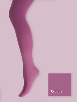 Du Milde strumpbyxor crocus
