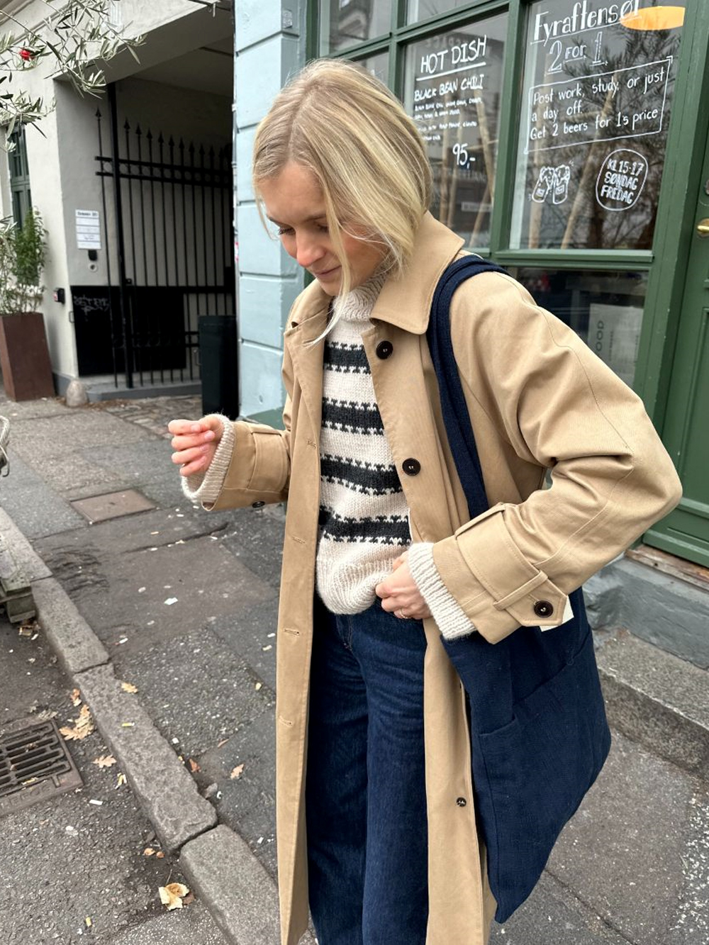 PetiteKnit Key Sweater (18 m mönster st 4,5)