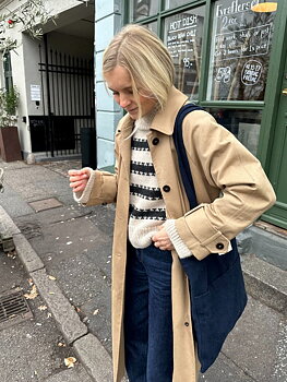 PetiteKnit Key Sweater (18 m mönster st 4,5)