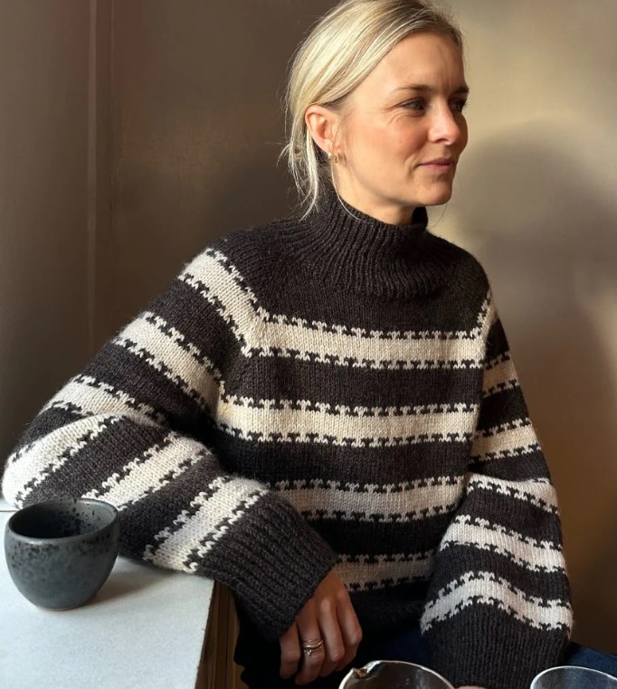 PetiteKnit Key Sweater (18 m mönster st 4,5) - 4