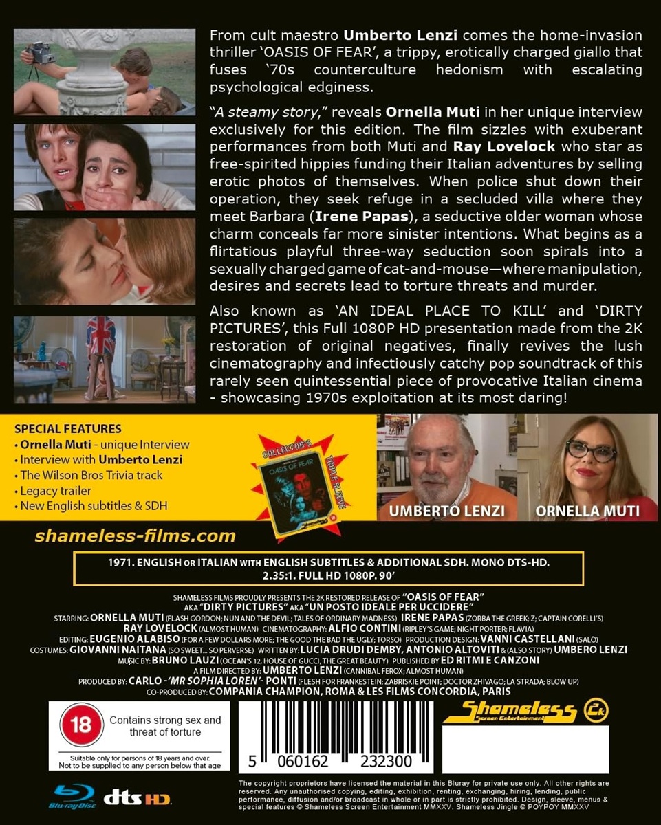 Oasis of Fear (Limited Edition) (ej svensk text) (Blu-ray) - 2