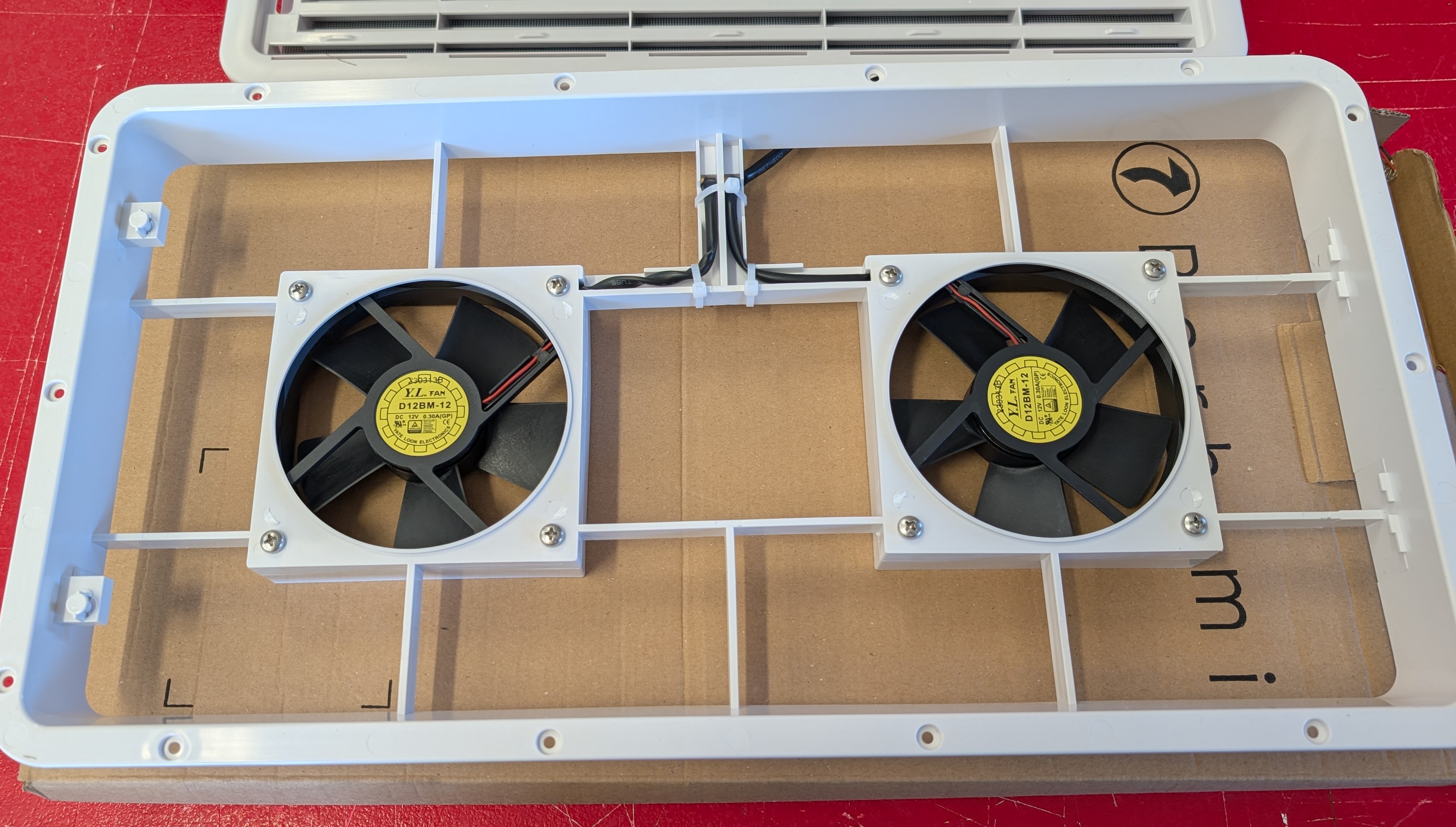 Vent 50 490x250mm with fan - 5
