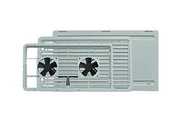 Vent 50F kylgaller 490x250mm med 2st fläktar