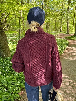 PetiteKnit Dagmar Zipper Sweater (18 m struktur st 4,5)