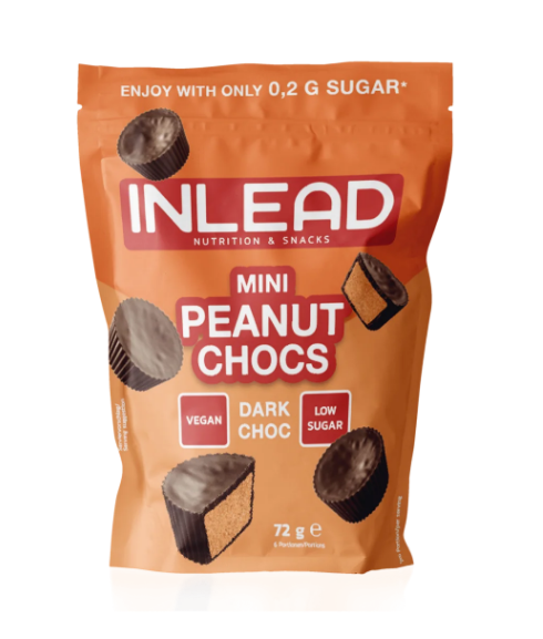 Inlead Mini Peanut Chocs - Dark Chocolate