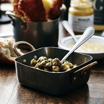 Presentation roasting dish, Silver Finish