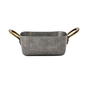 Presentation roasting dish, Silver Finish