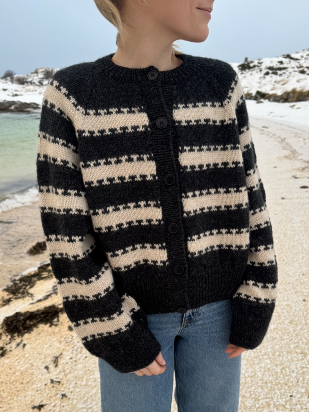 PetiteKnit Key Cardigan (18 m mönster st 4,5)