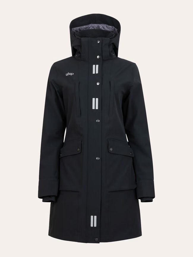Uhip Regular Pro Dog Trainer Long Jacket Jet Black