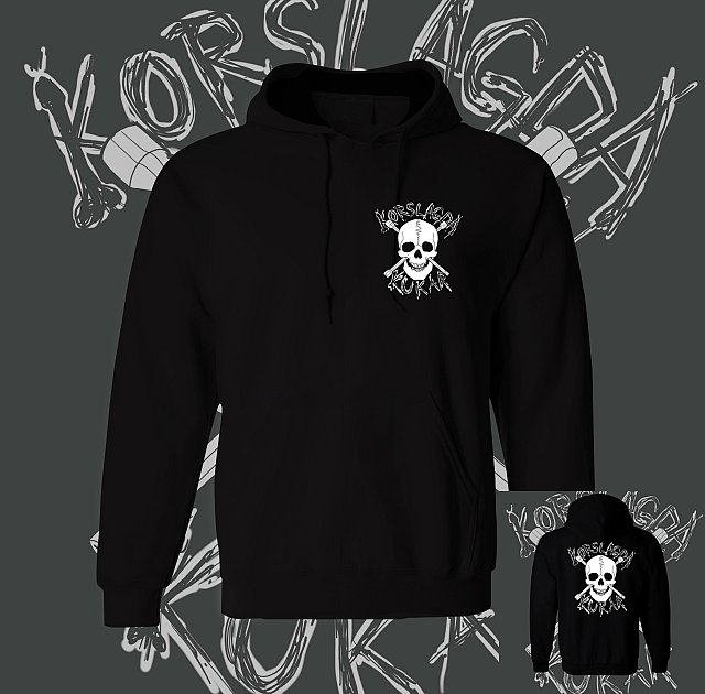 KORSLAGDA KUKAR - Logo Hood - 2