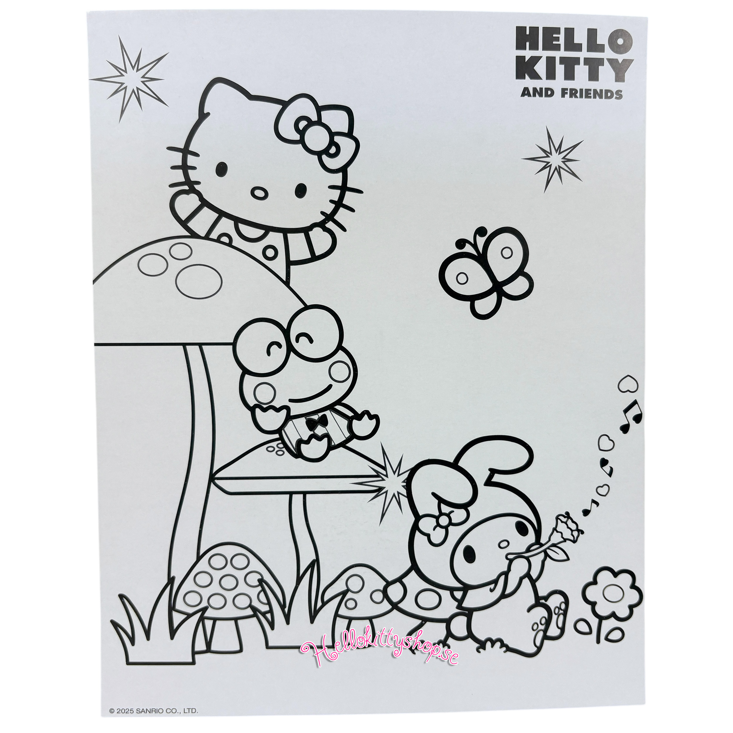 Hello Kitty and Friends Målartavlor med Färgpennor - 5