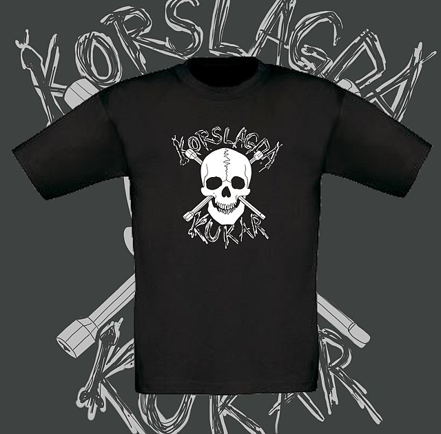 KORSLAGDA KUKAR - Logo Kids T-shirt