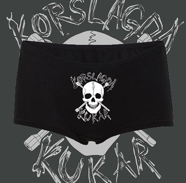 KORSLAGDA KUKAR - Logo Panties
