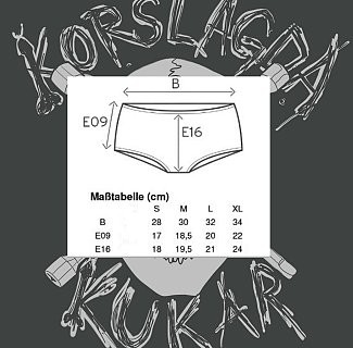 KORSLAGDA KUKAR - Logo Panties - 3