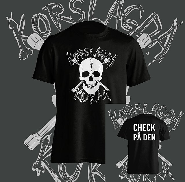KORSLAGDA KUKAR - Check På Den T-shirt