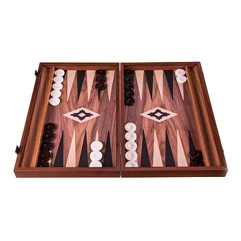 Handmade Backgammon Walnut 30x20 cm 