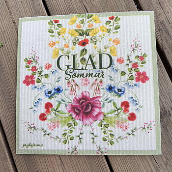 DISKTRASA FLORA sommar-  grön