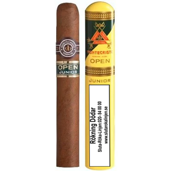 Montecristo Open Junior Tubos