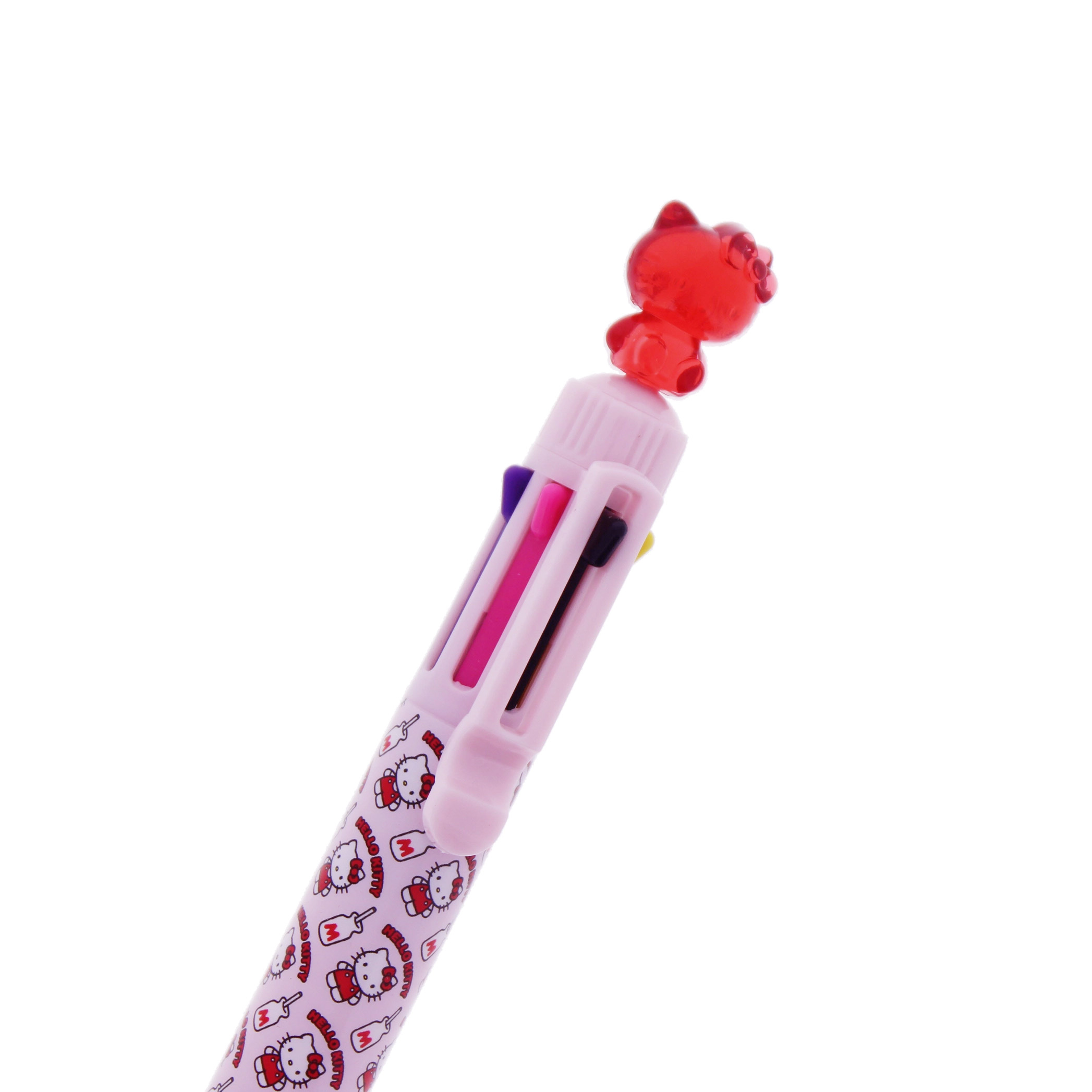 Hello Kitty Kulspetspenna med 8 färger - Pretty in Pink - 2