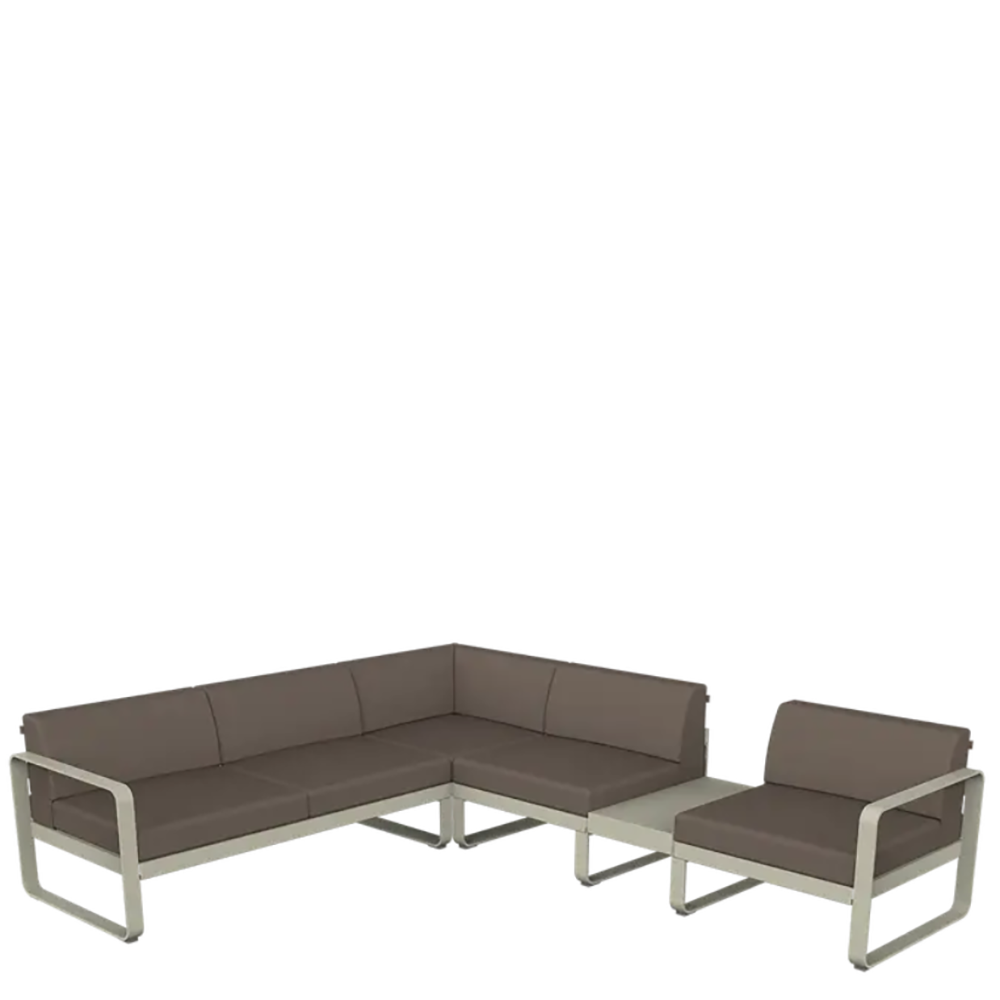 Bellevie (Lounge) Corner sofa Comp. 3A & 3B - FERMOB