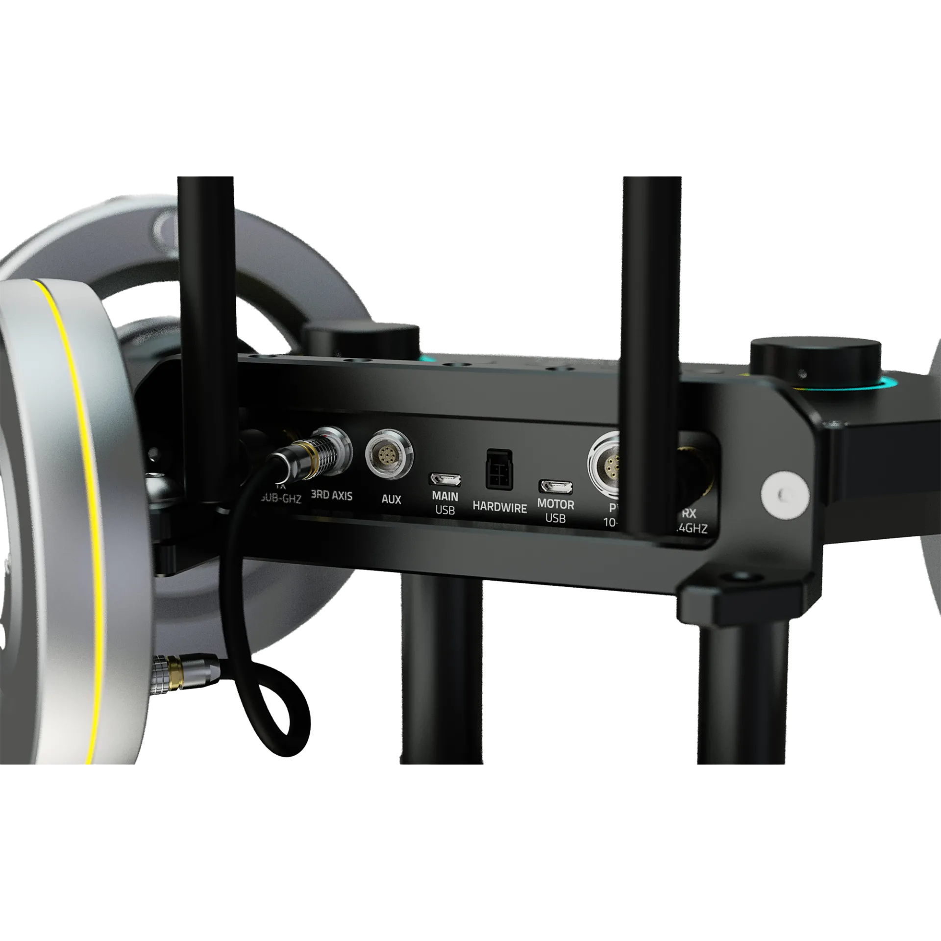 Nodo Inertia Wheels 3-Axis Pro Kit Gimbal Controller For Dji Ronin , Movi - 7