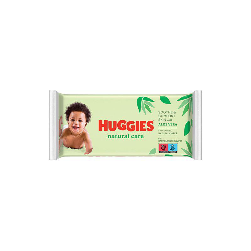 HUGGIES BABY VÅTSERVETTER NATURAL CARE