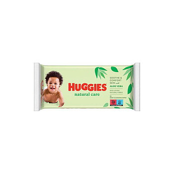 HUGGIES BABY VÅTSERVETTER NATURAL CARE