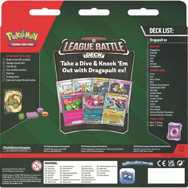 Pokémon TCG Dragapult EX League Battle Deck - 3