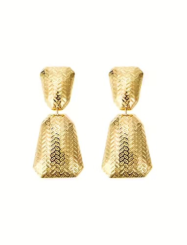 Anfi Gold Earring - By Jolima