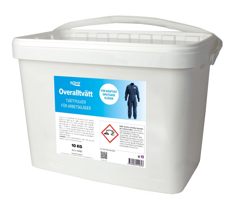 Overalltvätt 10kg