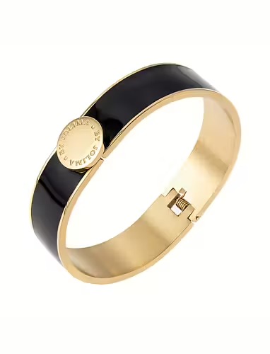 Barcelona Bangle - Black Gold - By Jolima