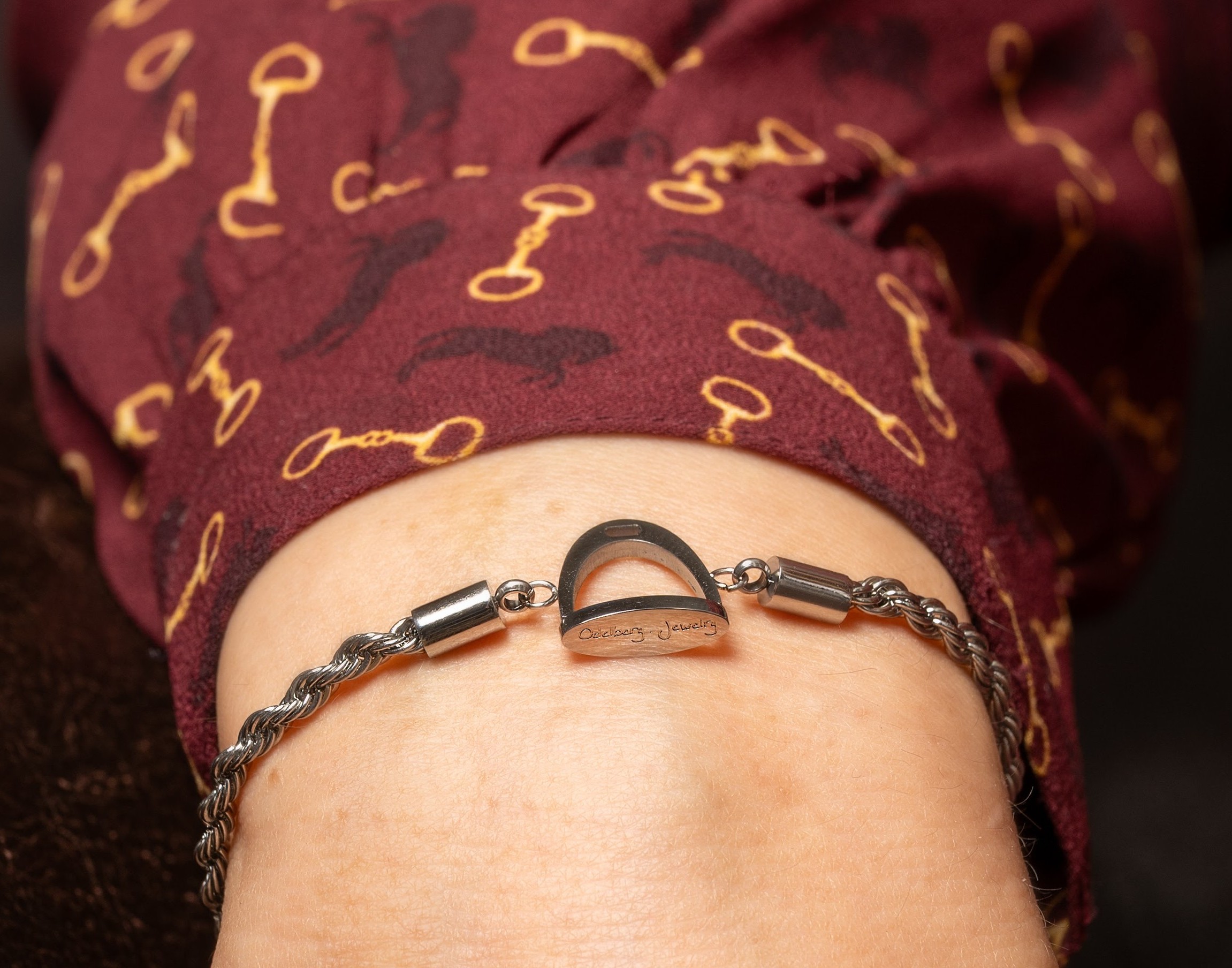 Stirrup Bracelet Silver  - 5