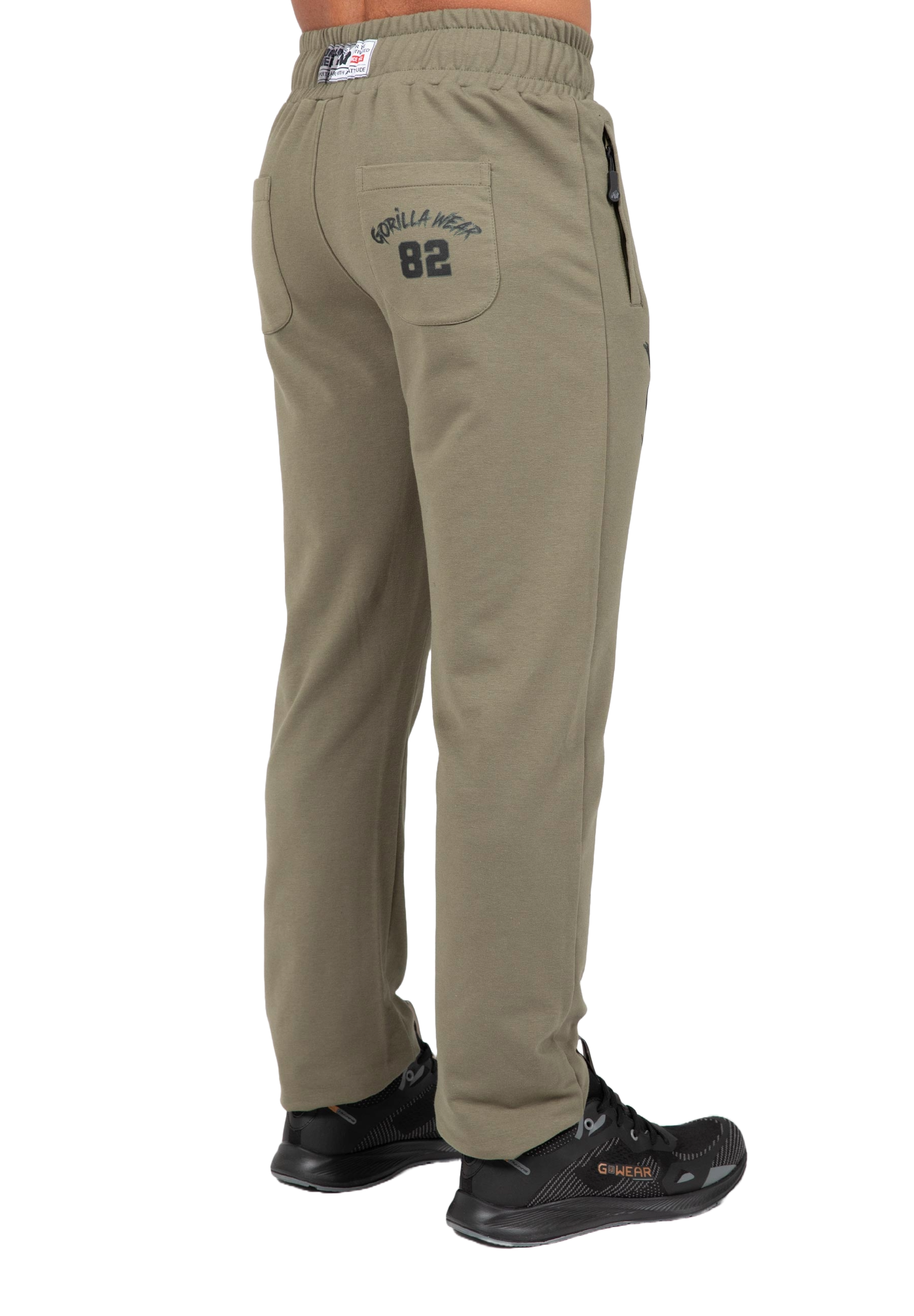 Wilton Sweatpants, army green - 2