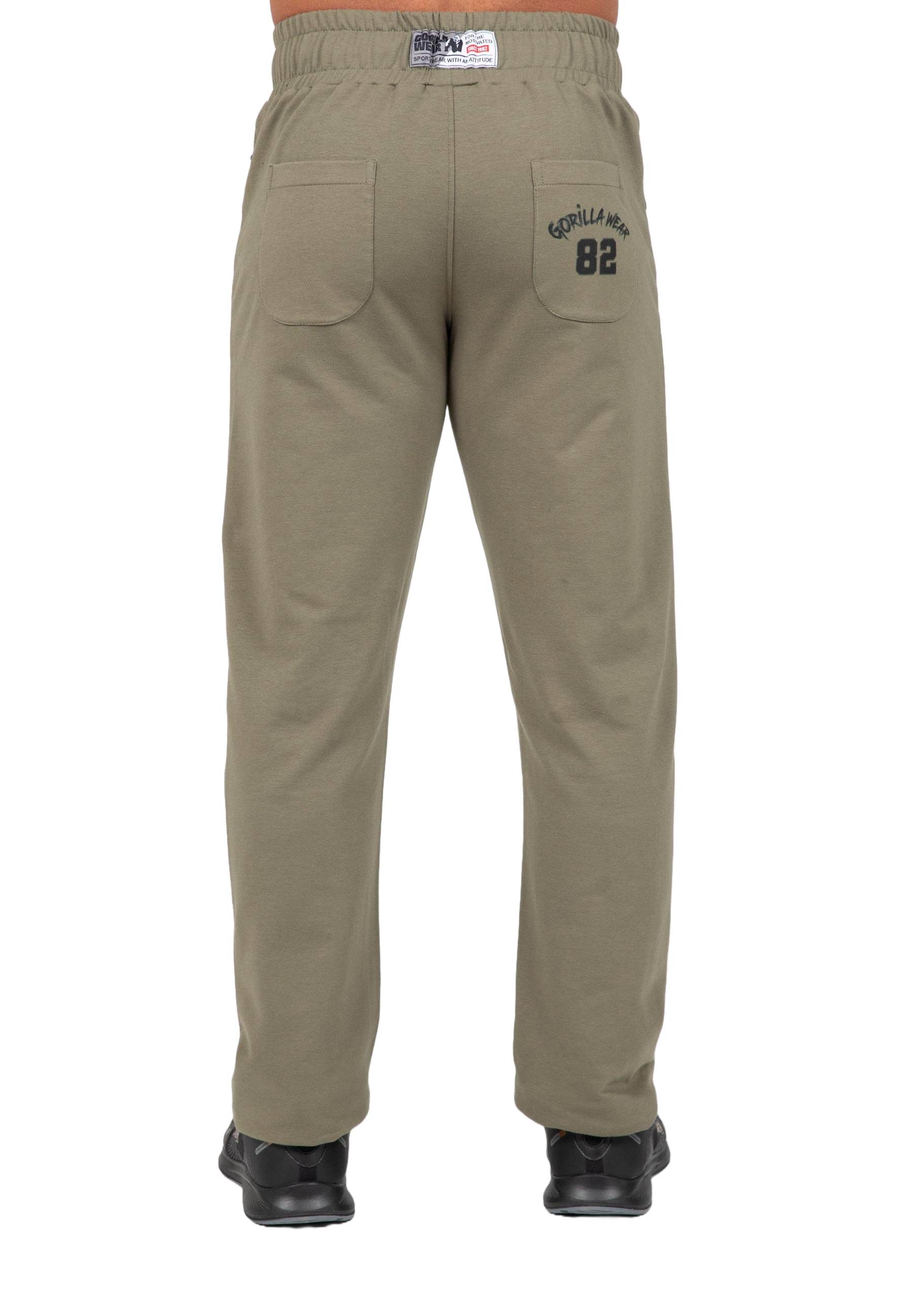 Wilton Sweatpants, army green - 10