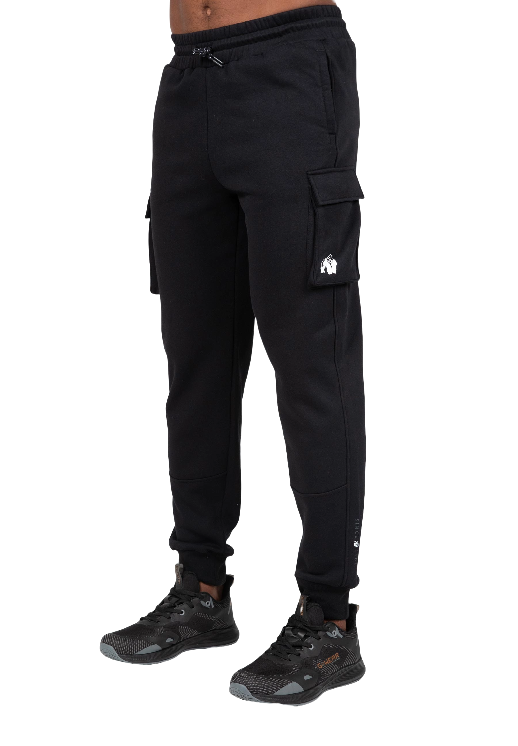 Hudson Cargo Sweatpants, black