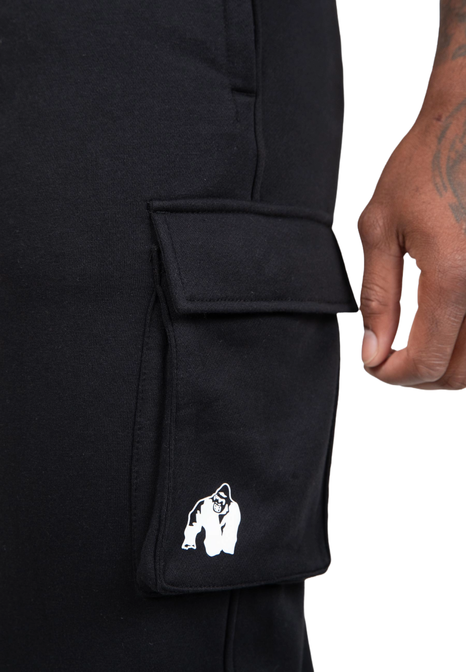 Hudson Cargo Sweatpants, black - 5