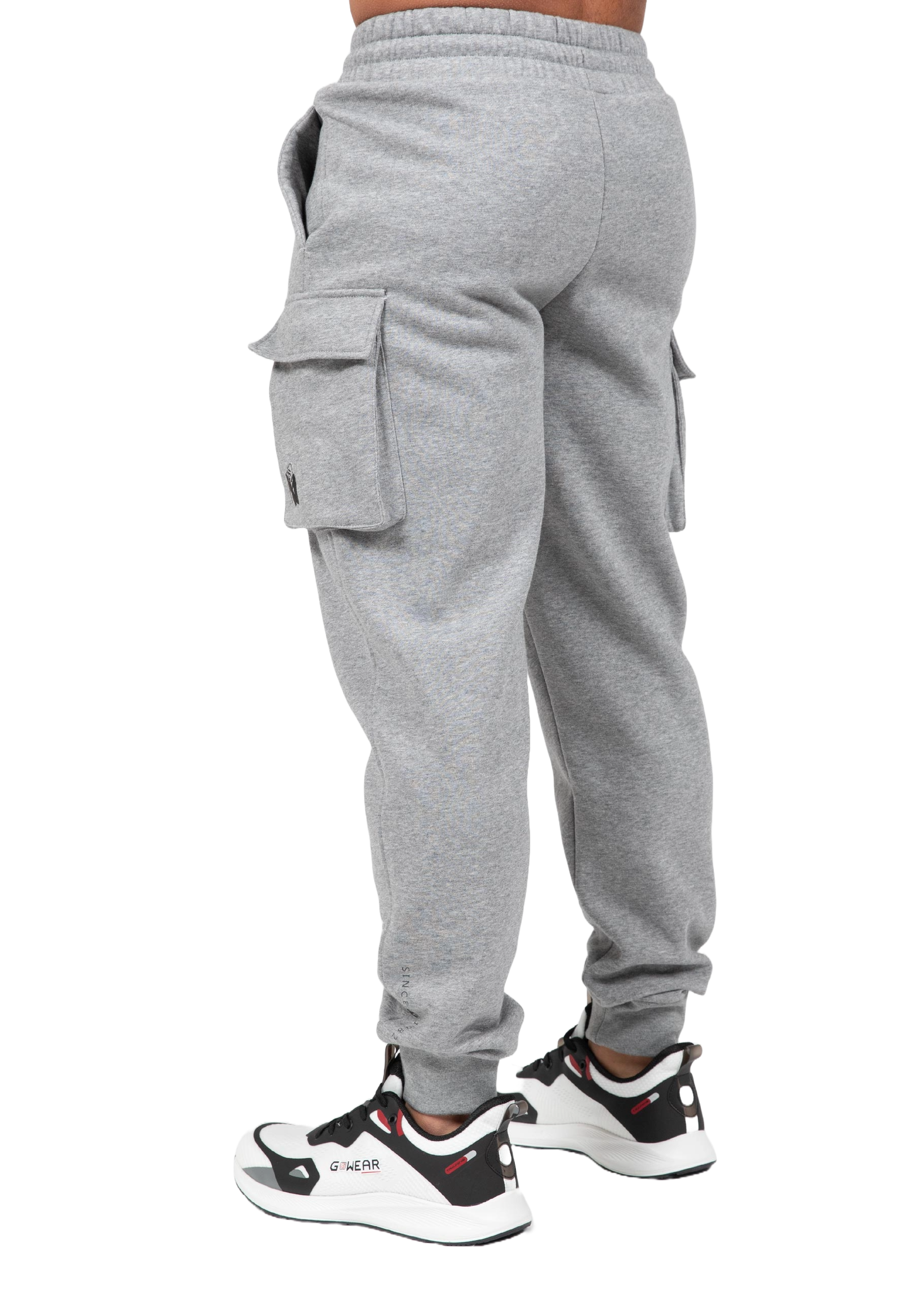 Hudson Cargo Sweatpants, grey melange - 2