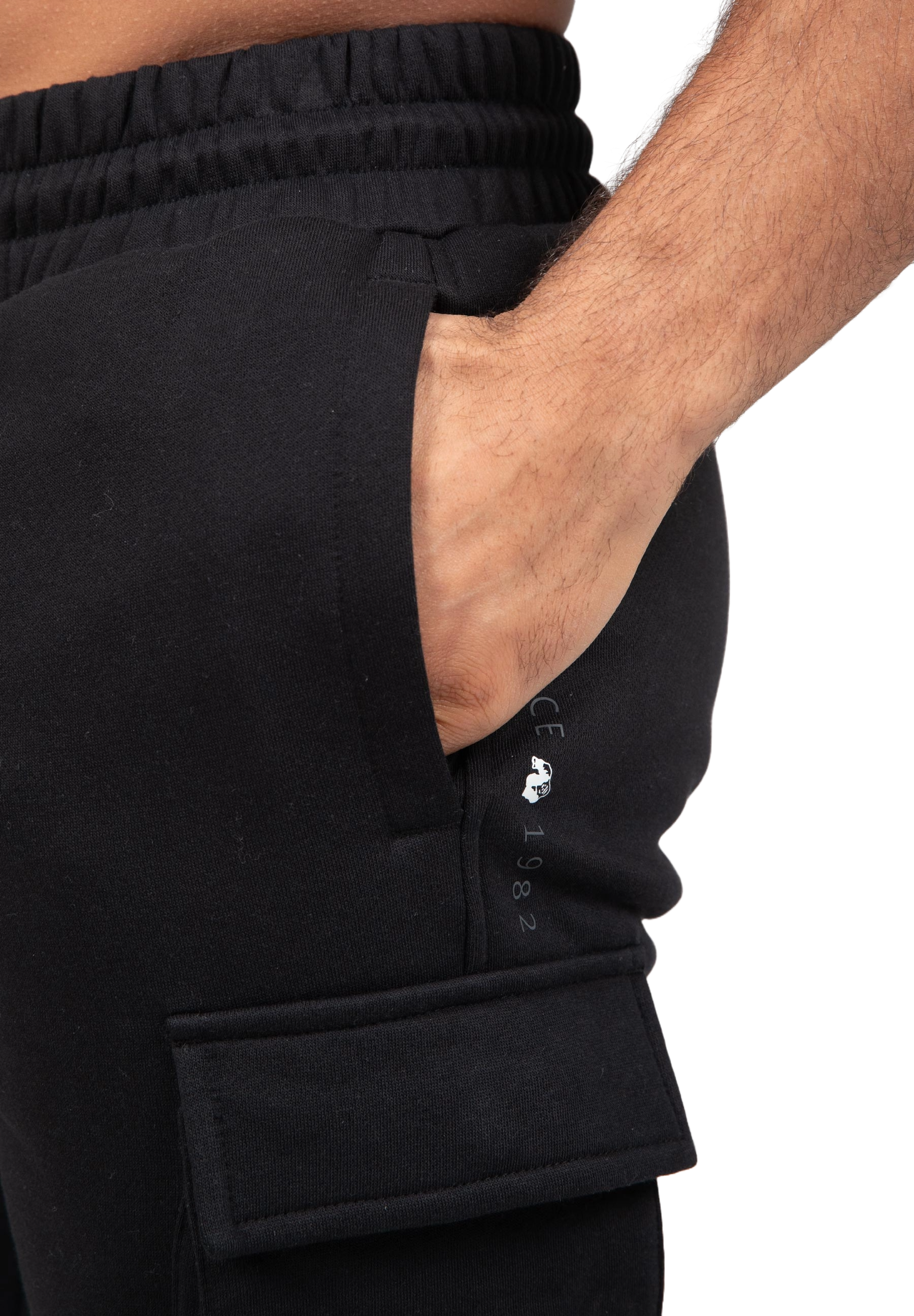 Hudson Cargo Sweat Shorts, black - 5