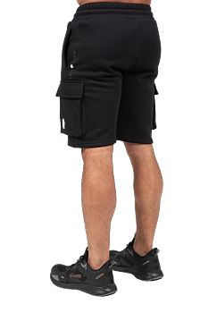Hudson Cargo Sweat Shorts, black