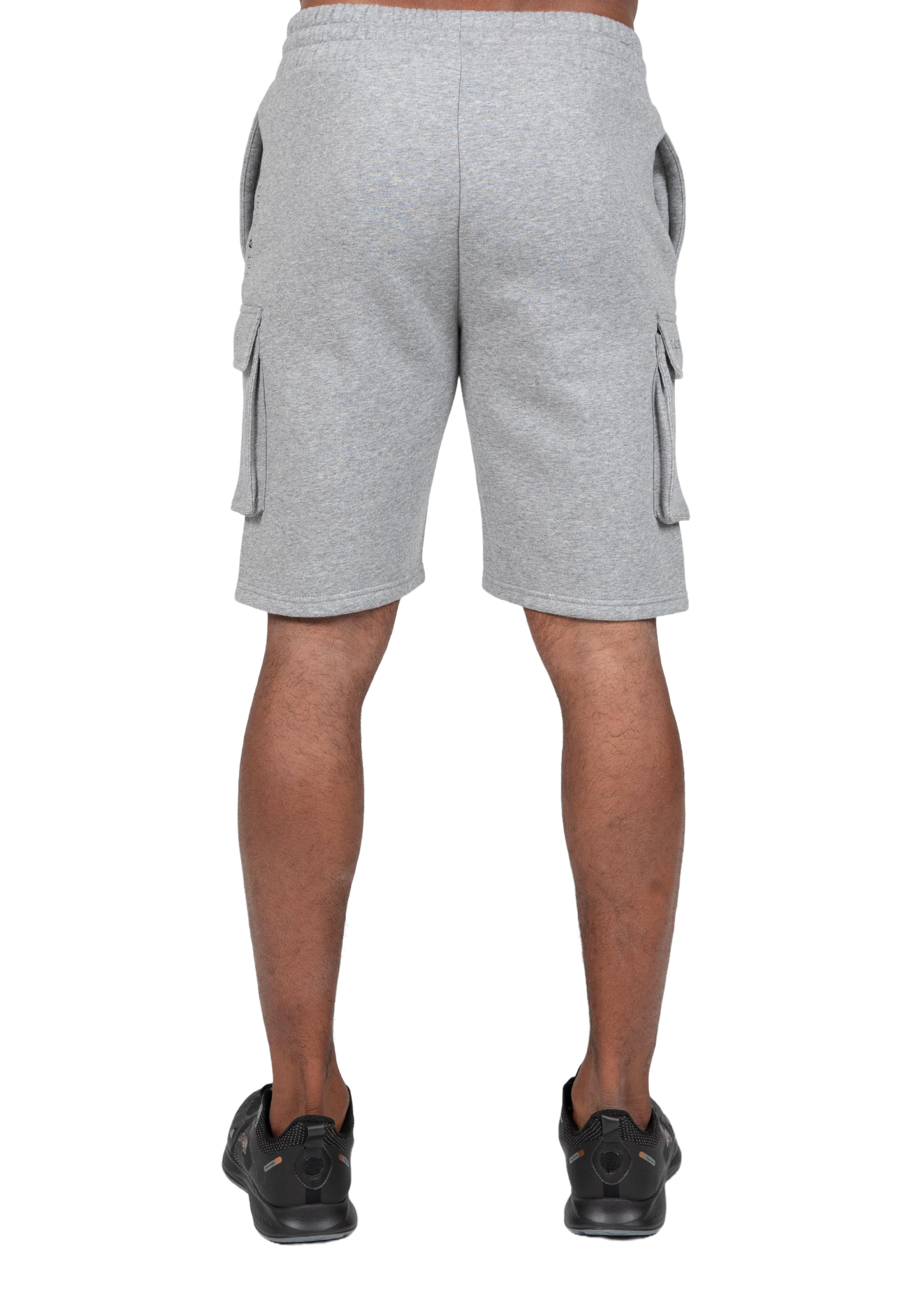 Hudson Cargo Sweat Shorts, grey melange - 8