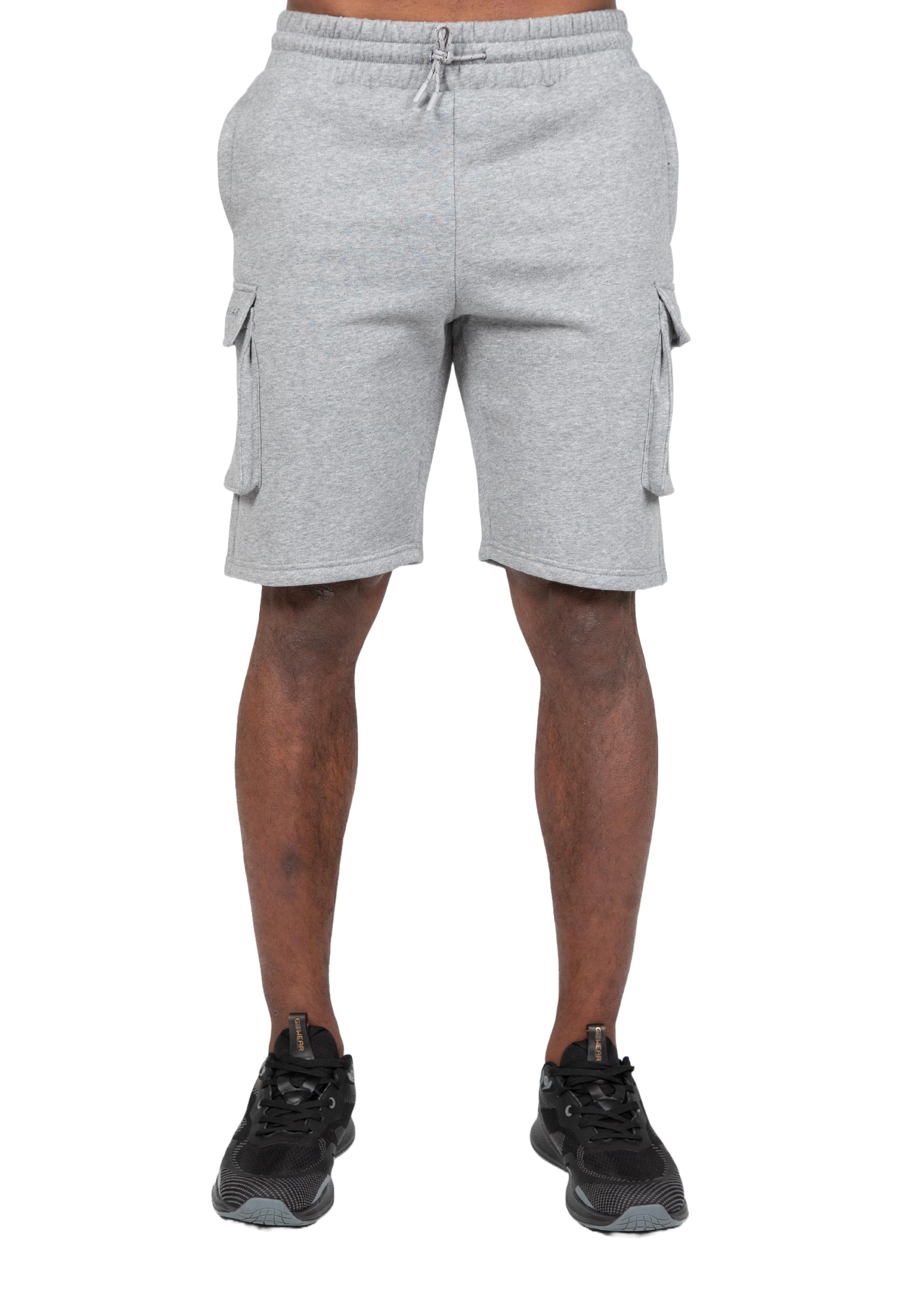 Hudson Cargo Sweat Shorts, grey melange - 7