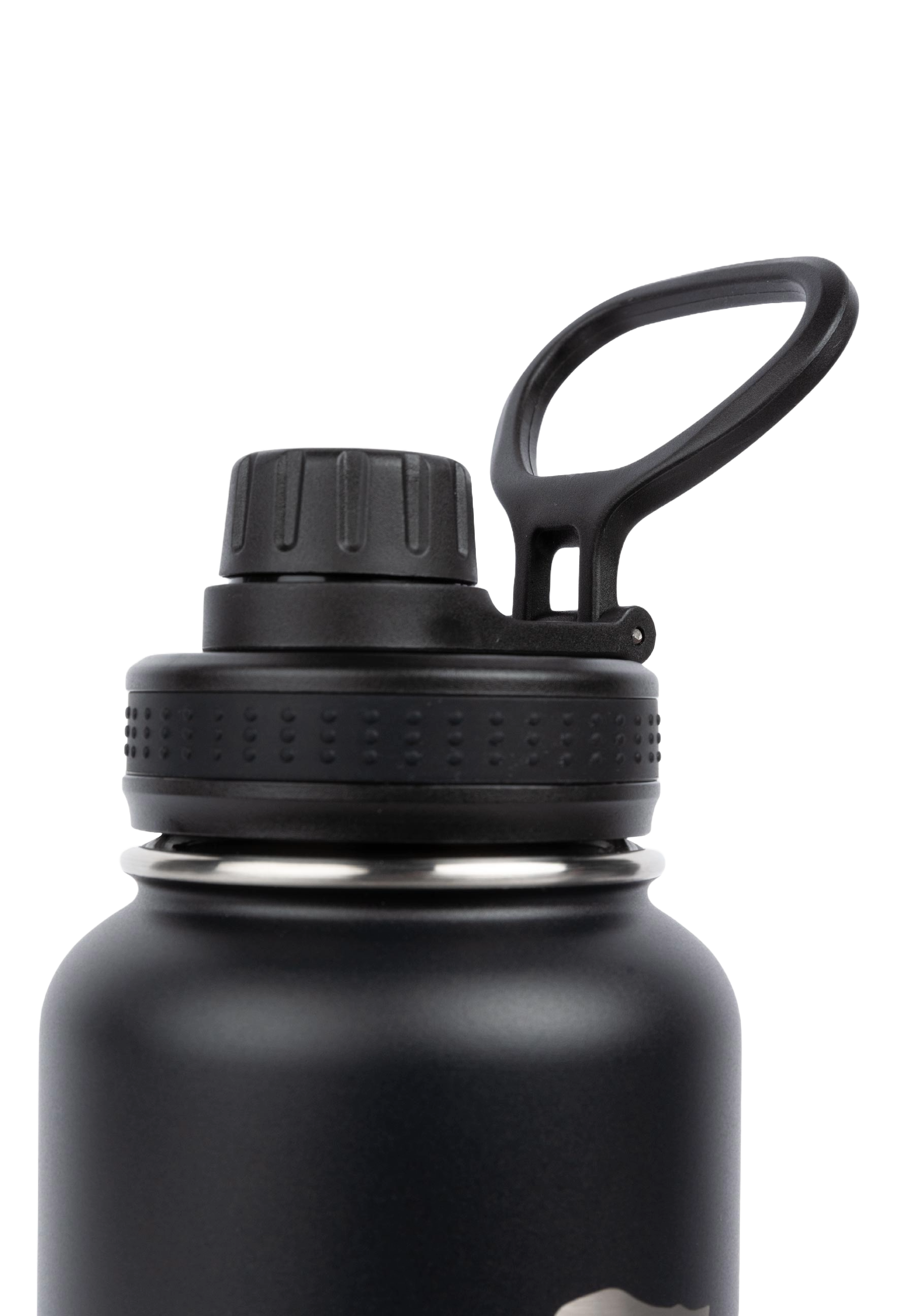 Insulated Stainless Steel Water Bottle 1000 ml, black - 4