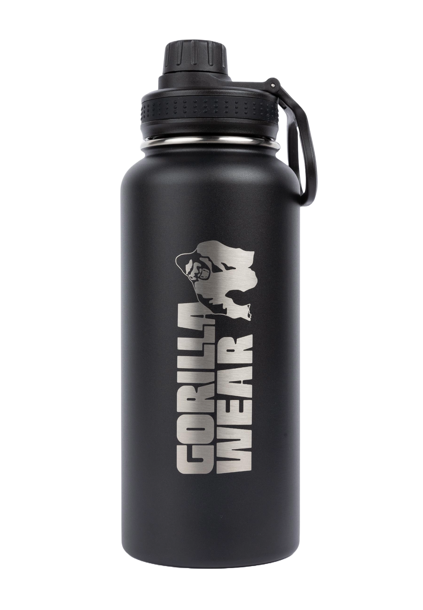 Insulated Stainless Steel Water Bottle 1000 ml, black